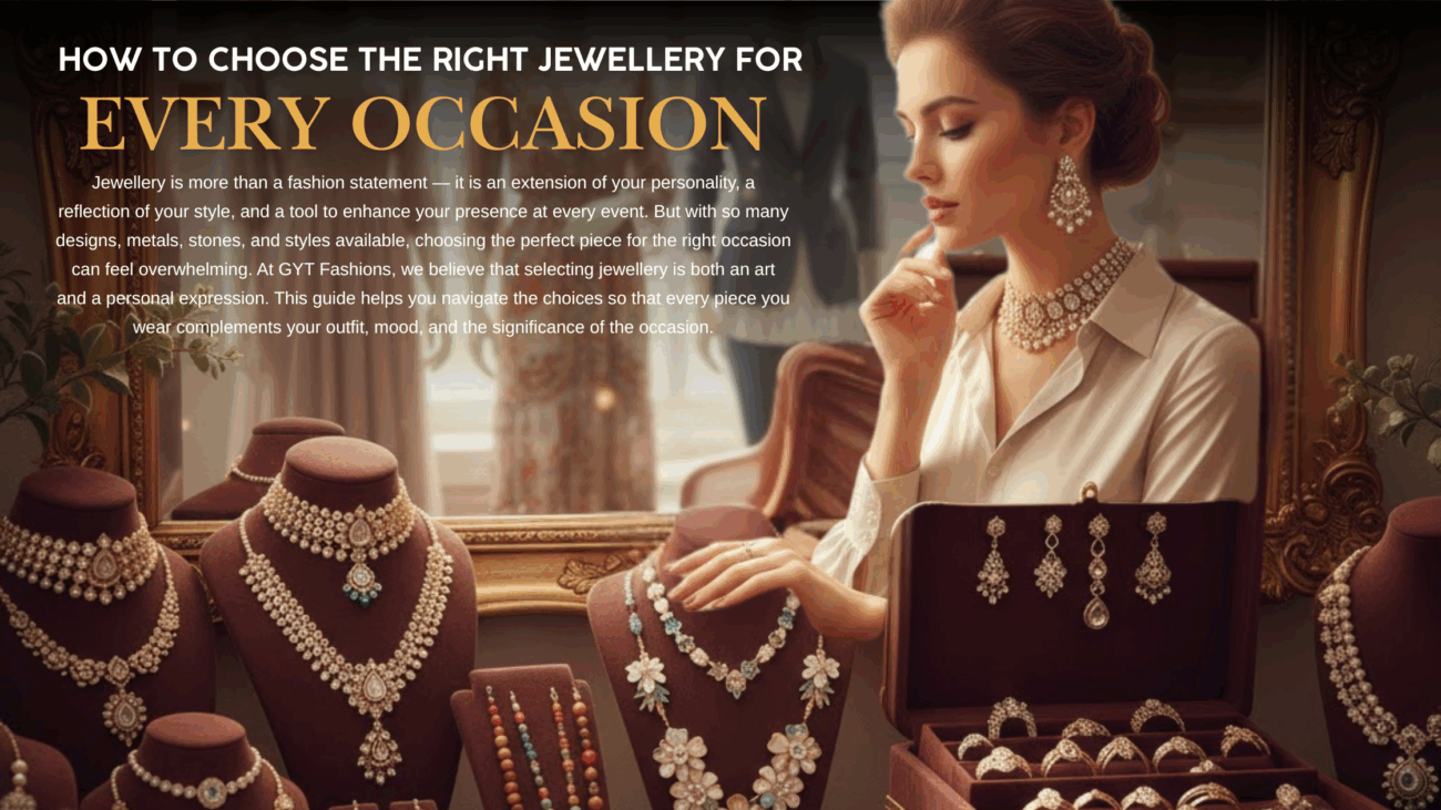 How to Choose the Right Jewellery for Every Occasion